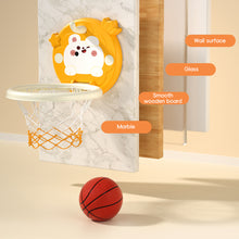 Load image into Gallery viewer, 1Set Kids Indoor Hanging Basketball Hoop No-Drill Height Adjustable Shooting Ring Set Foldable for Easy Storage Home Sports Toy
