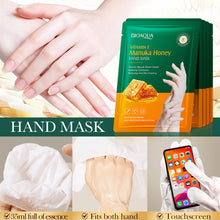 Load image into Gallery viewer, 1/5pcs Vitamin E Hand Mask Honey Nourishing Intense Moisturizing Cracked Skin Repair Silky Smooth Hands Glove Mask Anti-Aging Overnight Hand Treatment
