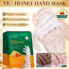 Load image into Gallery viewer, 1/5pcs Vitamin E Hand Mask Honey Nourishing Intense Moisturizing Cracked Skin Repair Silky Smooth Hands Glove Mask Anti-Aging Overnight Hand Treatment
