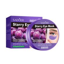 Load image into Gallery viewer, Grape Seed Hydrating Anti-Aging Dark Circle Reducing Moisturizing Overnight Repair Fine Lines Reduction Eye Mask Beauty Skin Care Products
