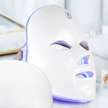 Load image into Gallery viewer, LED Facial Mask 7 Color Light Therapy Skin Rejuvenation &amp; Healing Firming Skin &amp; Improving Elasticity Anti-Aging &amp; Acne Face Mask Skin Care Device
