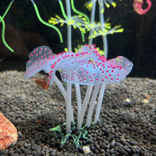 Load image into Gallery viewer, Fluorescent Silicone Coral Reef Decoration for Fish Tank with Night Glow Effect Aquarium Ornaments Safe for All Fish and Shrimps
