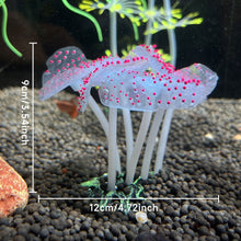 Load image into Gallery viewer, Fluorescent Silicone Coral Reef Decoration for Fish Tank with Night Glow Effect Aquarium Ornaments Safe for All Fish and Shrimps
