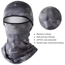 Load image into Gallery viewer, Summer Ice Silk Sun Protection Headgear Neck Guard Breathable Dustproof Cycling Mask Wearing with Helmets
