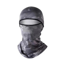 Load image into Gallery viewer, Summer Ice Silk Sun Protection Headgear Neck Guard Breathable Dustproof Cycling Mask Wearing with Helmets
