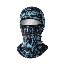 Load image into Gallery viewer, Summer Ice Silk Sun Protection Headgear Neck Guard Breathable Dustproof Cycling Mask Wearing with Helmets
