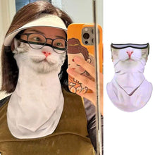 Load image into Gallery viewer, Outdoor Cycling Earloop Mask with 3D Animal Pattern Half Face Neck Protection Ultraviolet-proof Windproof Mask Cycling Supplies
