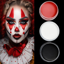 Load image into Gallery viewer, Professional Face Paint Body Paint Makeup White Black Red Painting Special Effects Makeup For Kids Halloween Christmas Masquerade Cosplay

