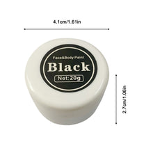Load image into Gallery viewer, Oil Face Paint Body Paint Makeup Wheel White Black Red Painting Special Effects Makeup For Kids for Halloween Christmas Masquerade Party Cosplay
