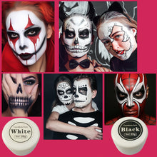 Load image into Gallery viewer, Oil Face Paint Body Paint Makeup Wheel White Black Red Painting Special Effects Makeup For Kids for Halloween Christmas Masquerade Party Cosplay

