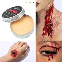 Load image into Gallery viewer, Scar Wax Special Effects Makeup Wound Skin Makeup Halloween Fake Nose Stage Body Paint Fancy Fake Wax Body Face Painting
