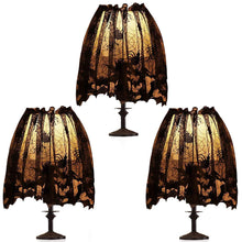 Load image into Gallery viewer, Halloween Decoration Black Lace Cobweb Tablecloth Table Lampshade Decoration 20x60in
