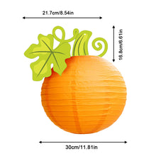 Load image into Gallery viewer, Halloween Paper Lantern Hanging Creative Pumpkin Funny Halloween Hanging Props Garden Party Decor Supplies
