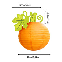 Load image into Gallery viewer, Halloween Paper Lantern Hanging Creative Pumpkin Funny Halloween Hanging Props Garden Party Decor Supplies
