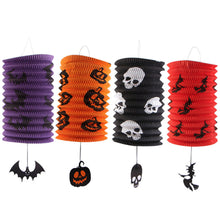 Load image into Gallery viewer, Halloween Paper Organ Hanging Lantern Creative Party Home Props Halloween Decoration
