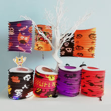 Load image into Gallery viewer, Halloween Paper Organ Hanging Lantern Creative Party Home Props Halloween Decoration
