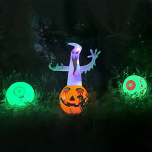 Load image into Gallery viewer, Halloween Inflatable Bat Glowing Toy LED Bat Inflatable Balloon Luminous Ornament Light Tumbler Yard Garden Outdoor Party Decor
