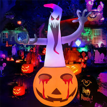 Load image into Gallery viewer, Halloween Inflatable Bat Glowing Toy LED Bat Inflatable Balloon Luminous Ornament Light Tumbler Yard Garden Outdoor Party Decor
