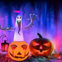 Load image into Gallery viewer, Halloween Inflatable Bat Glowing Toy LED Bat Inflatable Balloon Luminous Ornament Light Tumbler Yard Garden Outdoor Party Decor
