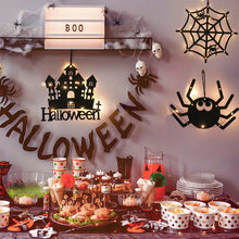 Load image into Gallery viewer, Halloween LED Lights with Hanging Rope Battery-Powered Ghost Pumpkin Hanging Party Lights For Shop/Home/Yard Windows for Indoor/Outdoor
