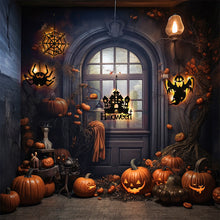 Load image into Gallery viewer, Halloween LED Lights with Hanging Rope Battery-Powered Ghost Pumpkin Hanging Party Lights For Shop/Home/Yard Windows for Indoor/Outdoor
