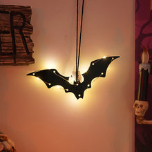 Load image into Gallery viewer, Halloween LED Lights with Hanging Rope Battery-Powered Ghost Pumpkin Hanging Party Lights For Shop/Home/Yard Windows for Indoor/Outdoor
