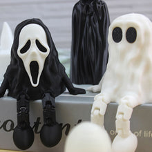Load image into Gallery viewer, Halloween Pumpkin Figurine 3D Printed Sitting Pumpkin Desktop Halloween Decorations Creative Party Gift Ornaments
