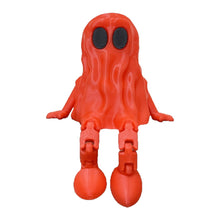 Load image into Gallery viewer, Halloween Ghost Figurine 3D Printed Sitting Ghost Desktop Halloween Decorations Creative Party Gift Ornaments
