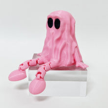 Load image into Gallery viewer, Halloween Ghost Figurine 3D Printed Sitting Ghost Desktop Halloween Decorations Creative Party Gift Ornaments
