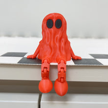 Load image into Gallery viewer, Halloween Ghost Figurine 3D Printed Sitting Ghost Desktop Halloween Decorations Creative Party Gift Ornaments
