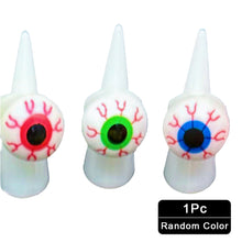 Load image into Gallery viewer, LED Light Halloween Ring Glowing Pumpkin Ghost Skull Rings Kids Gift Halloween Party Decoration for Home Horror Props Supplies
