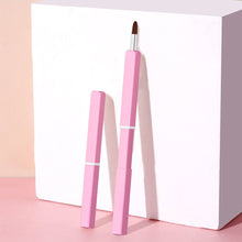 Load image into Gallery viewer, Scalable Lip Brush Lipstick Brush Portable Retractable Makeup Artist Mini Advanced Halo Dye Lipstick Makeup Lip Brush
