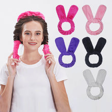 Load image into Gallery viewer, Headband Rabbit Ears Curling Hair Cute Curling Hair Device Hairdressing Hair Strap Non Heat Natural Curling Rod

