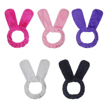 Load image into Gallery viewer, Headband Rabbit Ears Curling Hair Cute Curling Hair Device Hairdressing Hair Strap Non Heat Natural Curling Rod
