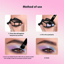 Load image into Gallery viewer, Eyetour Eyeshadow Tool Eye Shadow Template Silicone Eye Shadow Stamp Eyes Applicator Lazy Eyeshadow Fixer Makeup Tool
