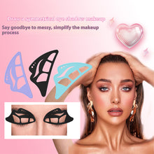 Load image into Gallery viewer, Eyetour Eyeshadow Tool Eye Shadow Template Silicone Eye Shadow Stamp Eyes Applicator Lazy Eyeshadow Fixer Makeup Tool
