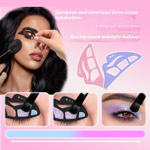 Load image into Gallery viewer, Eyetour Eyeshadow Tool Eye Shadow Template Silicone Eye Shadow Stamp Eyes Applicator Lazy Eyeshadow Fixer Makeup Tool
