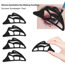 Load image into Gallery viewer, Eyetour Eyeshadow Tool Eye Shadow Template Silicone Eye Shadow Stamp Eyes Applicator Lazy Eyeshadow Fixer Makeup Tool
