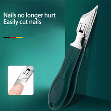 Load image into Gallery viewer, Large Opening Nail Clippers High-end Original Anti Splash Nail Groove Eagle Beak Special Nail Knife Thick Toenail Pliers
