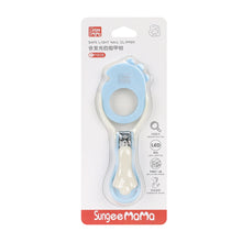 Load image into Gallery viewer, Magnifying Mirror Nail Clippers Children's Luminous Nail Clippers Baby Stainless Steel Nail Clippers Baby Splash Proof Nail Clippers
