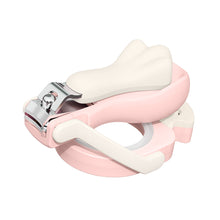 Load image into Gallery viewer, Magnifying Mirror Nail Clippers Children's Luminous Nail Clippers Baby Stainless Steel Nail Clippers Baby Splash Proof Nail Clippers
