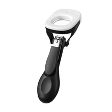 Load image into Gallery viewer, Baby Magnifying Glass Nail Clipper Baby Safety Care Anti Pinch Anti Splash Stainless Steel Children's Luminous Nail Clippers
