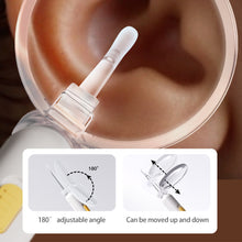 Load image into Gallery viewer, Children's Luminous Ear Spoon with Magnifying Glass Base Set Baby Silicone Ear Digging Tool Visible Ear Digging Spoon
