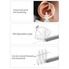 Load image into Gallery viewer, Children's Ear Spoon with Magnifying Glass Tweezers Can Store Five Piece Set of Baby Ear Digging Tools Visible Ear Digging Spoon
