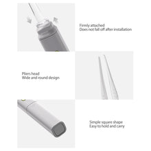 Load image into Gallery viewer, Children's Ear Spoon with Magnifying Glass Tweezers Can Store Five Piece Set of Baby Ear Digging Tools Visible Ear Digging Spoon
