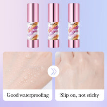 Load image into Gallery viewer, Face Makeup Primer Tri-color Cream Brighten Contour Color Isolation Waterproof Makeup Foundation Natural Makeup Base Cream
