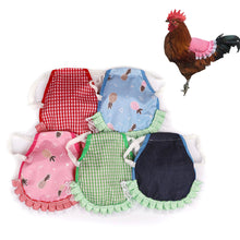 Load image into Gallery viewer, Cloth Chicken Saddle Apron Soft Adjustable Hen Back Jacket Chicken Harness Vest Poultry Apron Protecting Feathers
