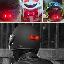 Load image into Gallery viewer, Motorcycle Helmet Led Light Rechargeable Safety Taillight Bike Motorcycles Accessories Helmet Moto USB Bicycle Helmet Light
