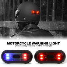 Load image into Gallery viewer, Motorcycle Helmet Led Light Rechargeable Safety Taillight Bike Motorcycles Accessories Helmet Moto USB Bicycle Helmet Light
