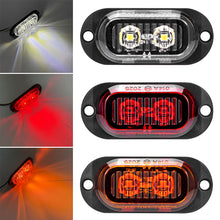 Load image into Gallery viewer, 2LED Trailer Truck Side Marker Lights Waterproof Car Lorry Truck Van Bus Safety Warning Signal Light Emergency Lamp

